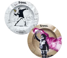 Ceniceros metal Banksy’s