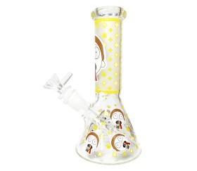 Bong de Cristal Beaker Rick y Morty  - Amarillo
