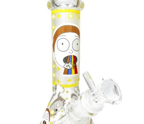 Bong de Cristal Beaker Rick y Morty  - Amarillo