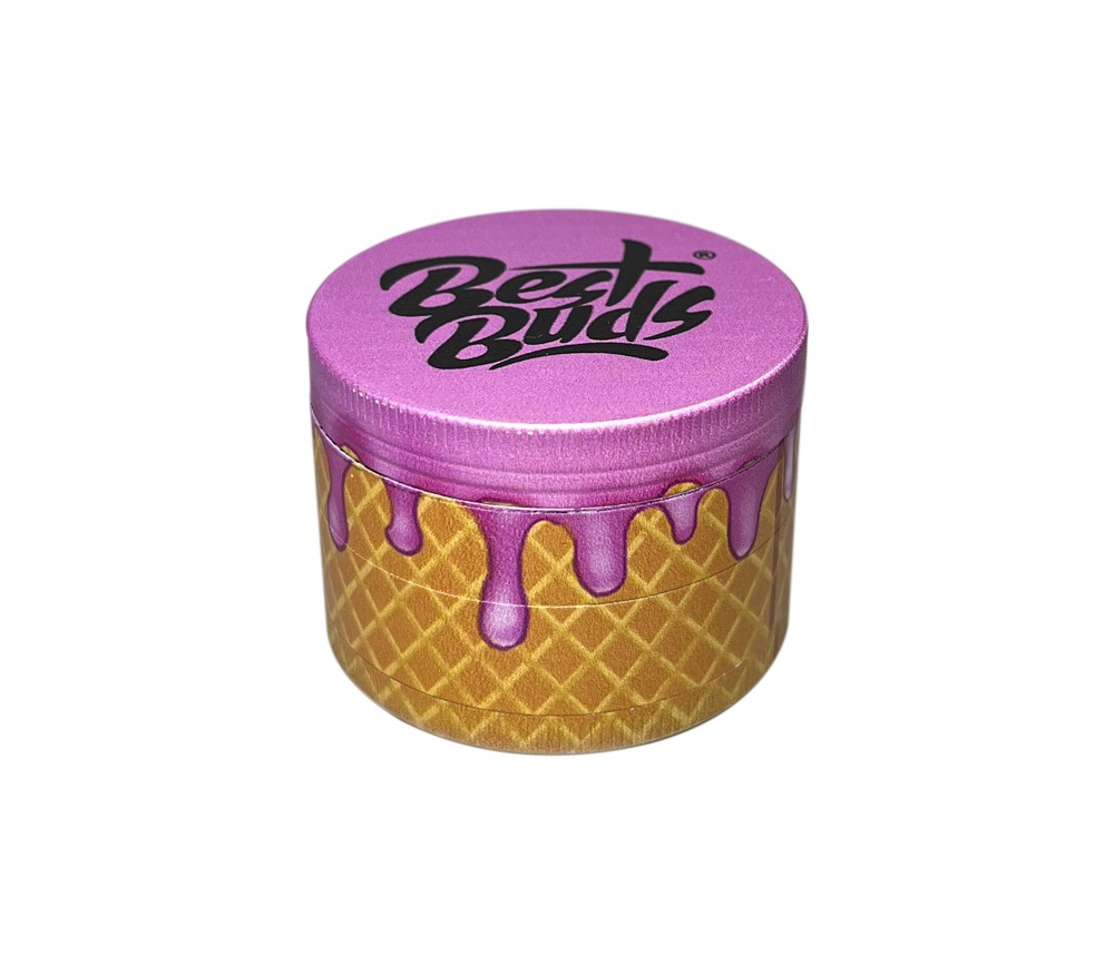 Grinder Pastel de Big buds - Rosa