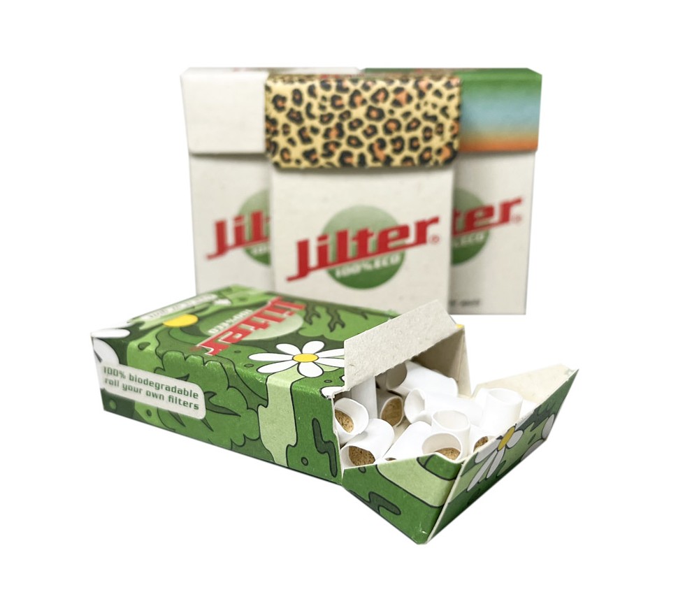 42 FILTROS JILTER algodon hueco para carton,Filtro Boquilla cigarro/tabaco  Liar