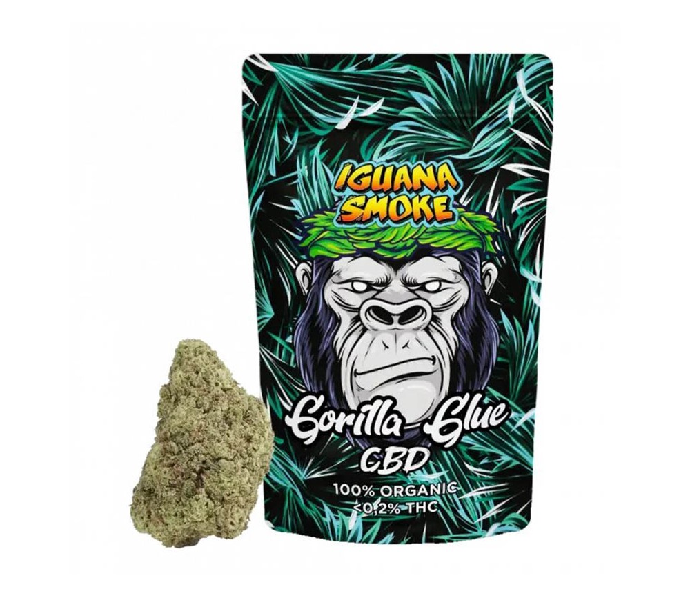 CBD Gorilla Glue de Iguana Smoke