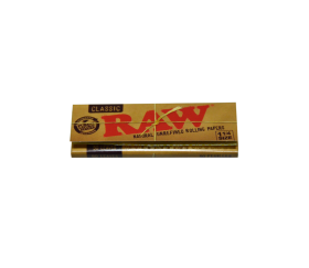 Papel de liar Raw 1 1/4 Classic - Tabaco Artesanal