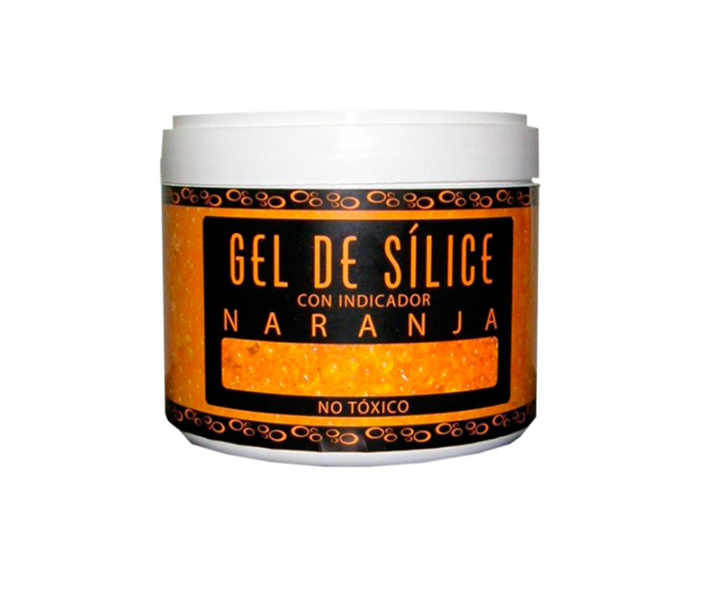 Gel de sílice naranja