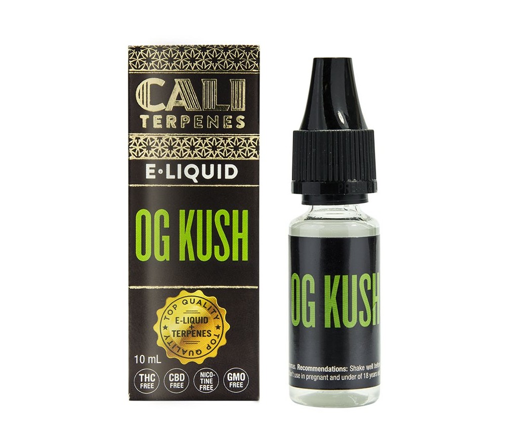 E-LIQUID CALI TERPENES CON TERPENOS OG KUSH