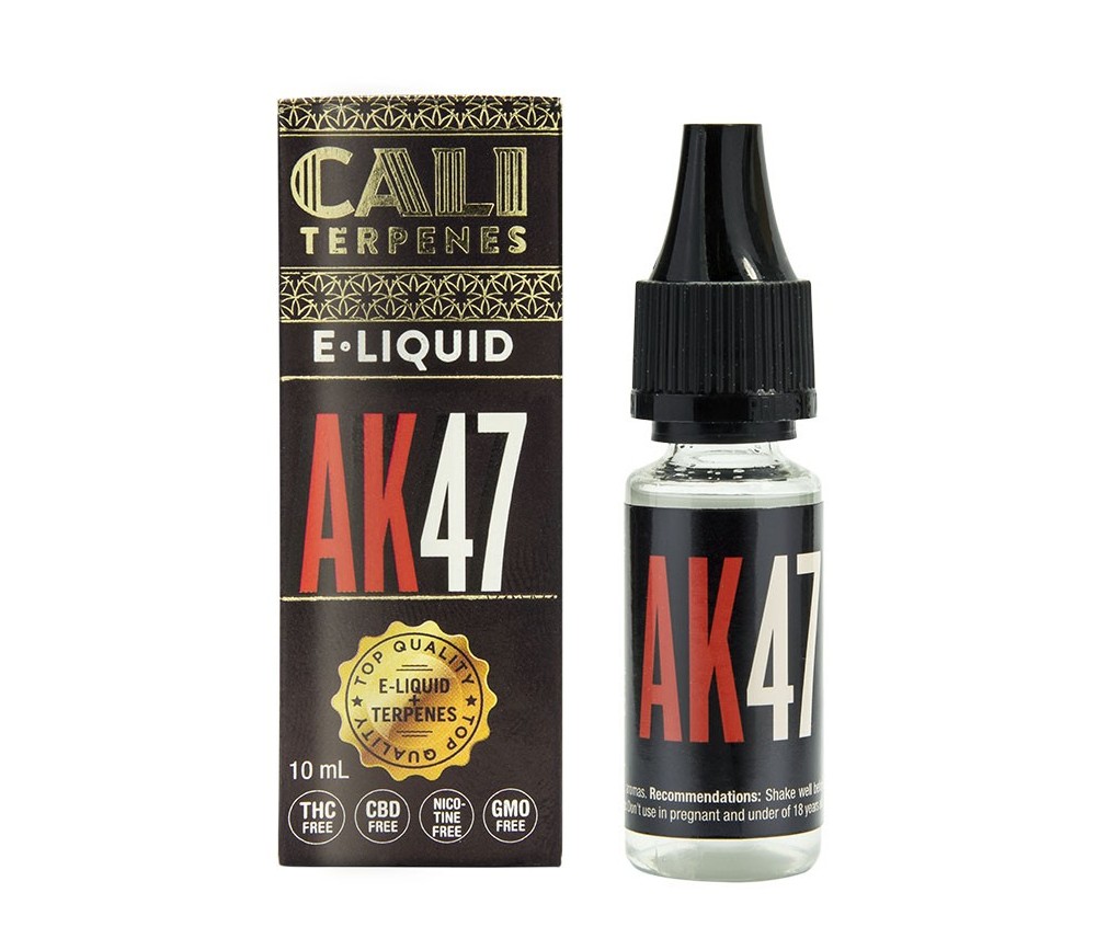 E-LIQUID CALI TERPENES CON TERPENOS AK 47