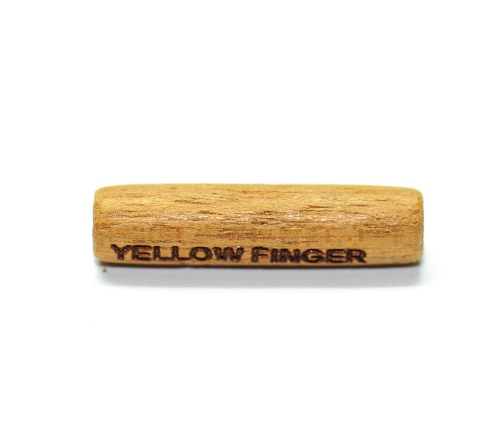 BOQUILLA DE MADERA YELLOW FINGER