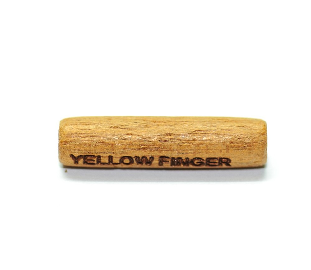 BOQUILLA DE MADERA YELLOW FINGER