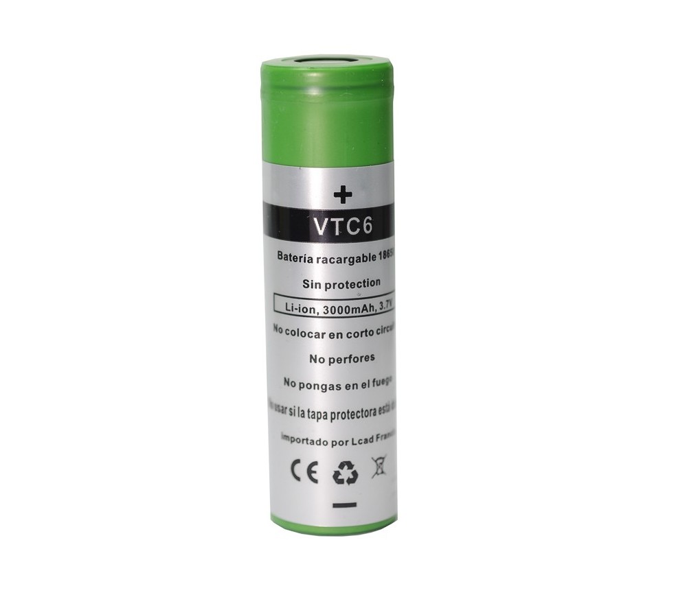 Batería VTC6 3000 mAh