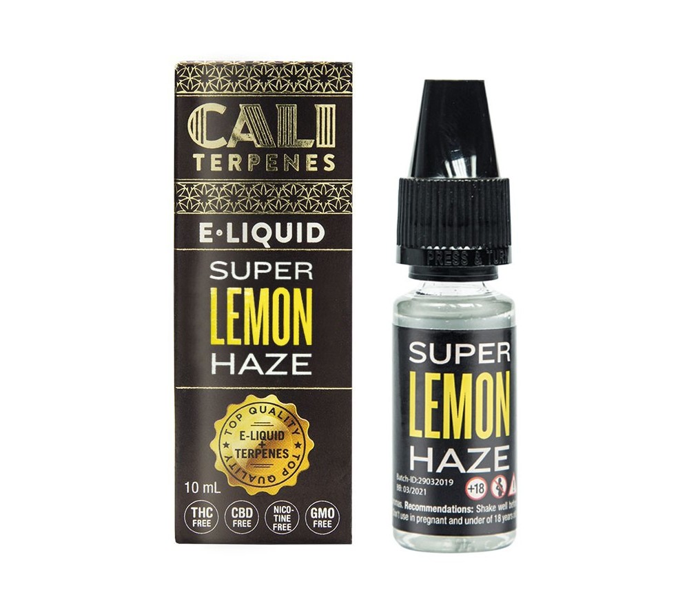 E-LIQUID CALI TERPENES CON TERPENOS SUPER LEMON HAZE