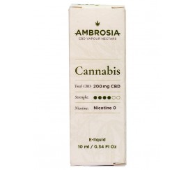 AMBROSÍA CBD E-LIQUID SABOR CANNABIS