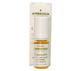 AMBROSÍA CBD E-LIQUID SABOR CANNABIS