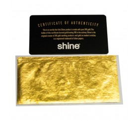 Papel de fumar de oro 24k Shine