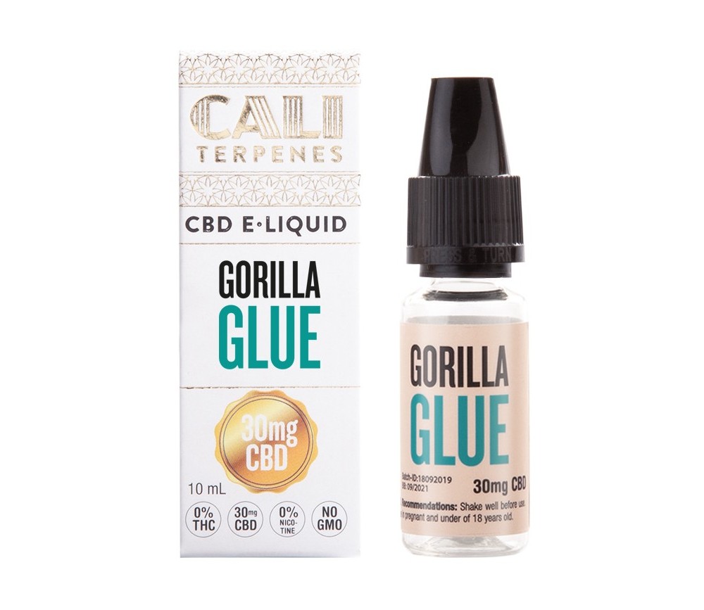 E-LIQUID CBD GORILLA GLUE CALI TERPENES