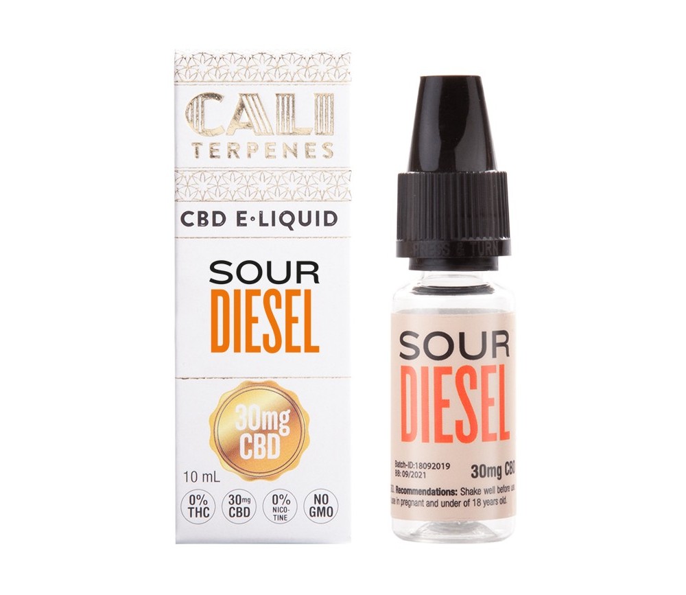 E-LIQUID CBD SOUR DIESEL CALI TERPENES