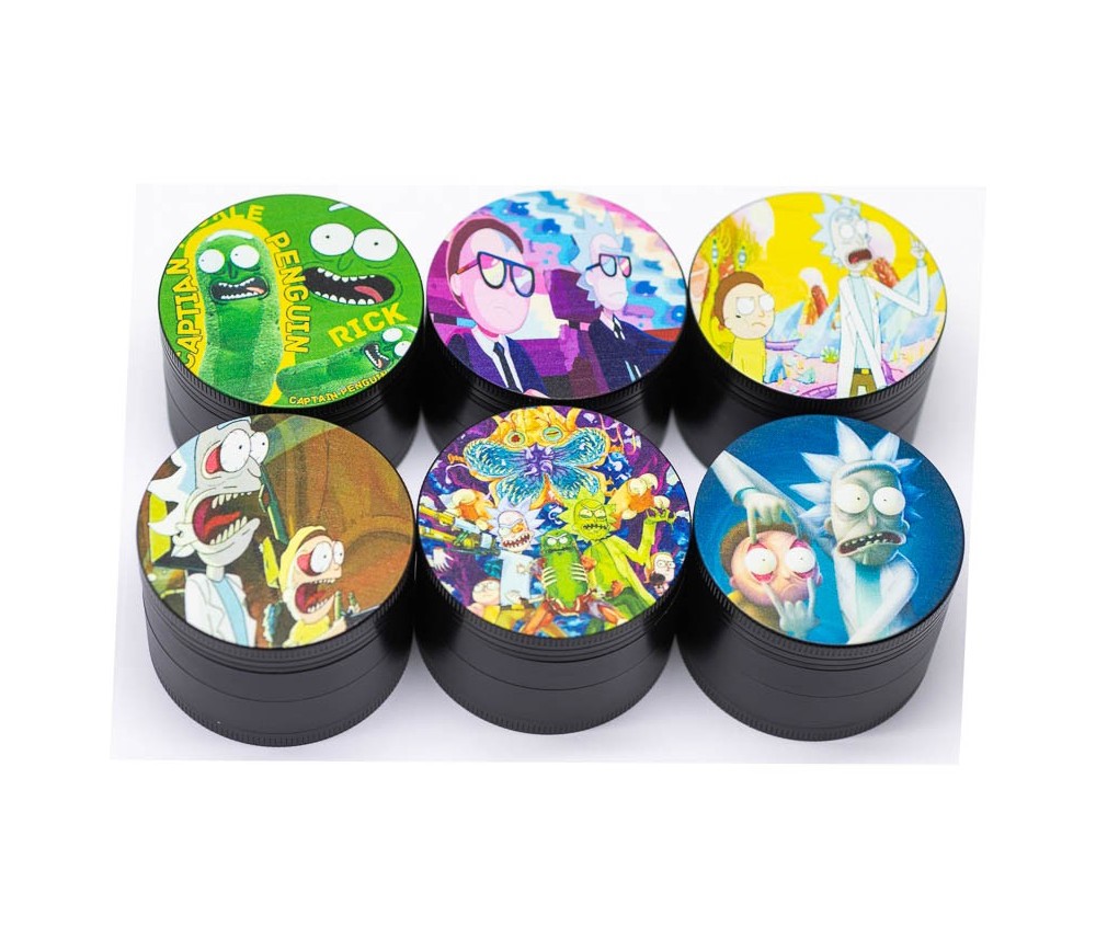 Grinder Rick y Morty 50mm 4 partes