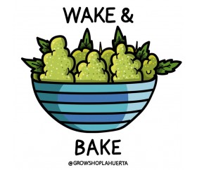 WAKE N BAKE STICKER