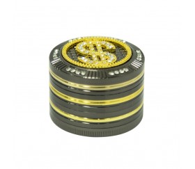 Grinder Metal Dollar Diamond 50mm 4 Partes 