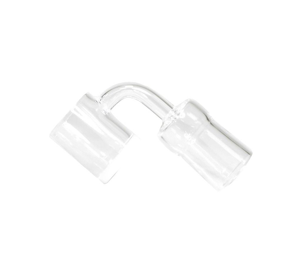 Banger de Base Blanca Plana de Cuarzo Hembra 19mm