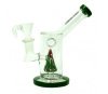Bong de Cristal Thug Life Sidecar de 14 cm Verde
