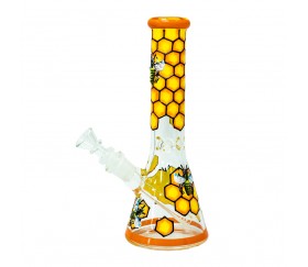 Bong Cristal Abeja 25cm Bee Hive Pro