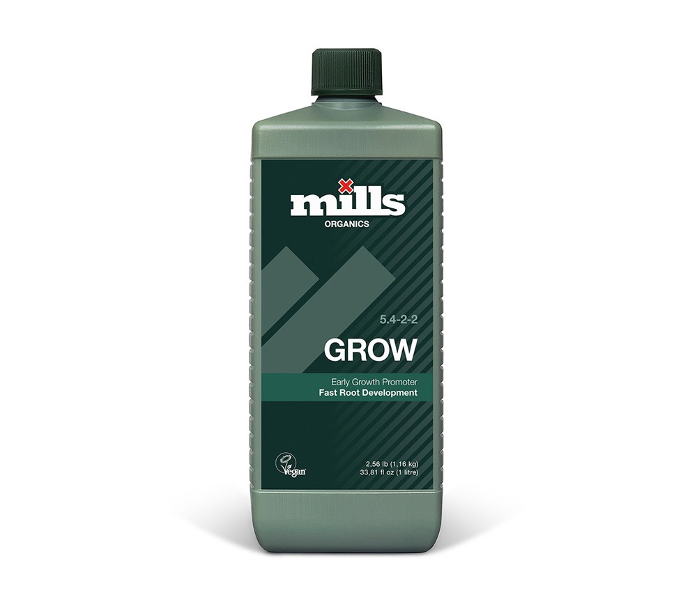 Mills Organics Grow de Mills Nutrients