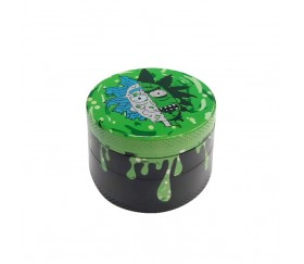 Grinder Rick y Morty Toxic  4 Partes de 50mm