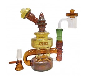 BONG OILER LATERN BUBBLER 17CM BANGER Y CARB