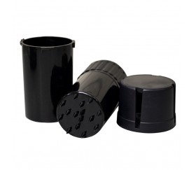 Grinder contenedor anti olor Stash & Grind Negro