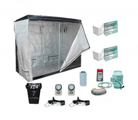 kit 10 Armario Pure Tent 240x120x200cm LEC 315W