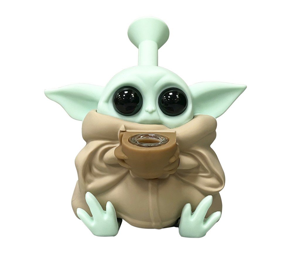 BONG DE SILICONA BABY YODA