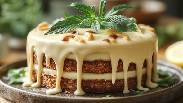 tarta de marihuana space cake